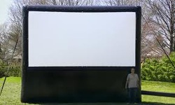 Movie screen rental